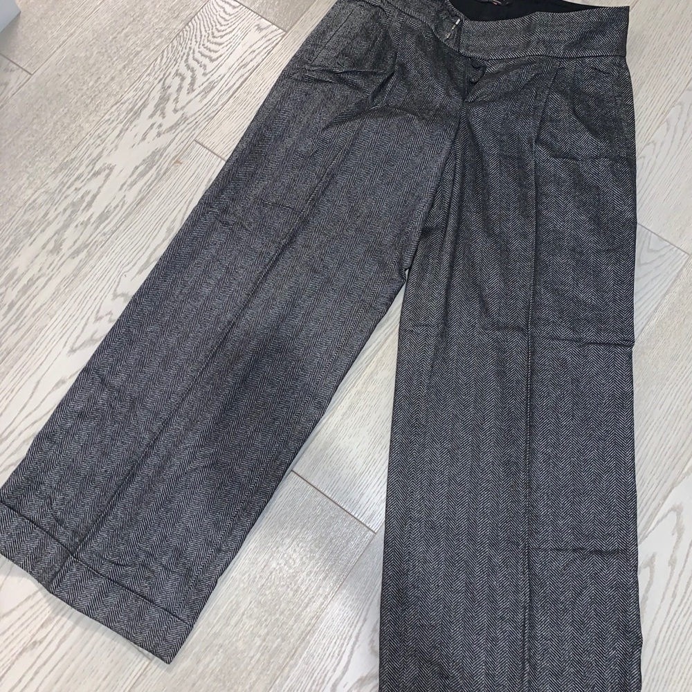 Club Monaco wide leg trousers